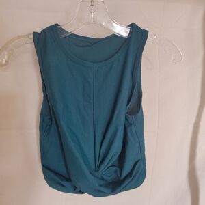 Blue Athleticwear Crop Top